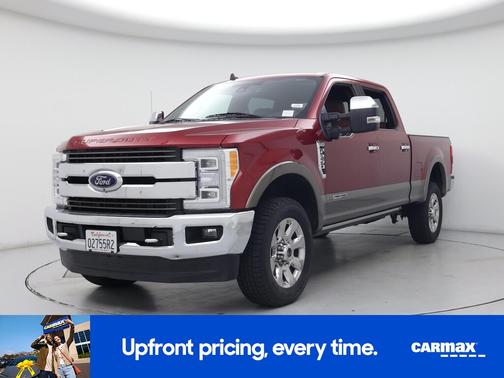 Red 2019 Ford F-250 King Ranch