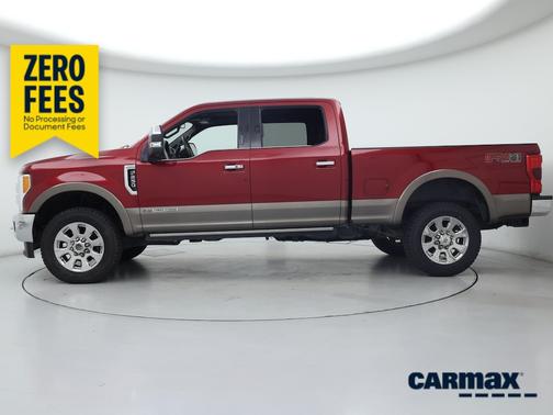 Red 2019 Ford F-250 King Ranch