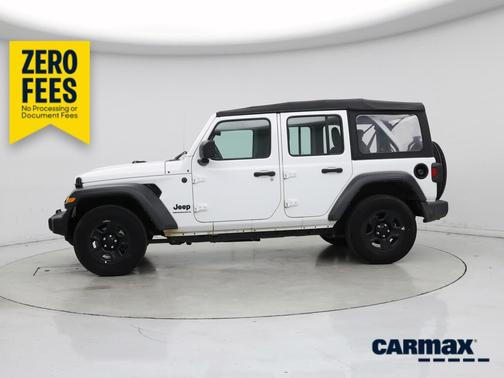 White 2023 Jeep Wrangler Unlimited Sport