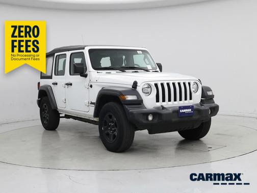 White 2023 Jeep Wrangler Unlimited Sport
