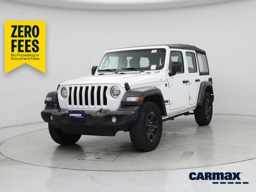 White 2023 Jeep Wrangler Unlimited Sport
