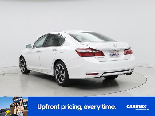 White 2017 Honda Accord EX