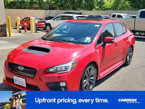Red 2016 Subaru WRX Limited