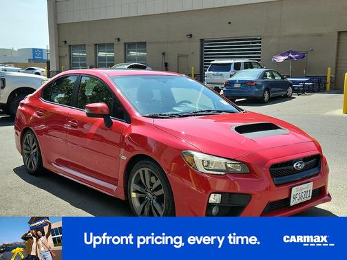 Red 2016 Subaru WRX Limited