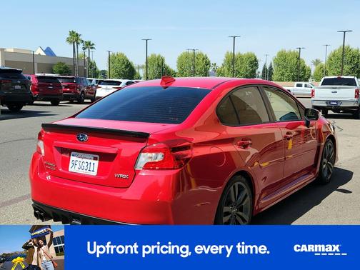 Red 2016 Subaru WRX Limited
