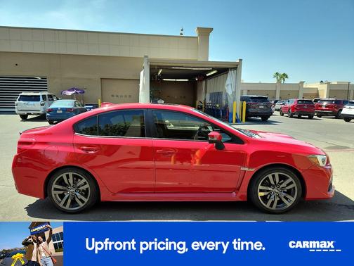 Red 2016 Subaru WRX Limited