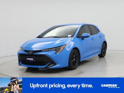 Blue 2021 Toyota Corolla Hatchback SE