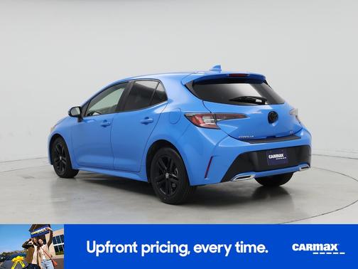 Blue 2021 Toyota Corolla Hatchback SE