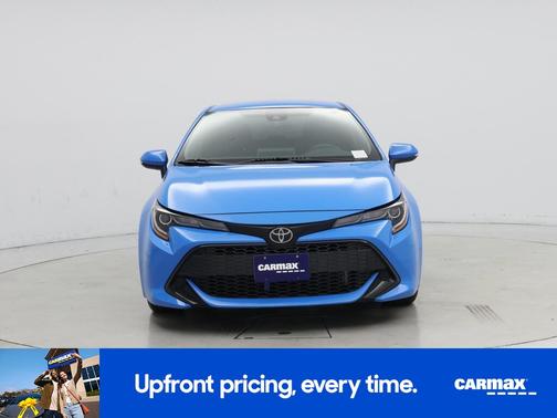 Blue 2021 Toyota Corolla Hatchback SE