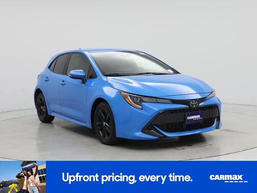 Blue 2021 Toyota Corolla Hatchback SE