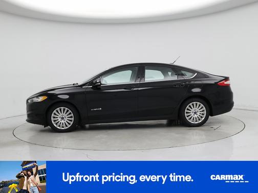 Black 2016 Ford Fusion Hybrid SE