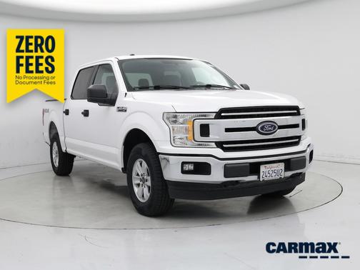 White 2018 Ford F-150 XLT