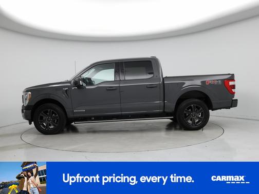 Gray 2021 Ford F-150 Lariat
