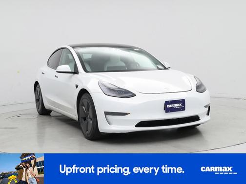 White 2021 Tesla Model 3 Standard Range Plus