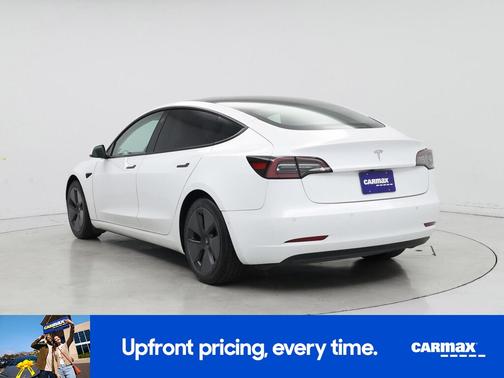 White 2021 Tesla Model 3 Standard Range Plus