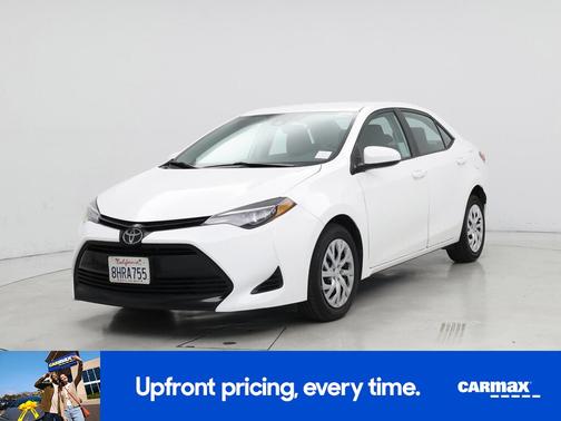 White 2019 Toyota Corolla LE