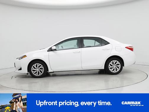 White 2019 Toyota Corolla LE
