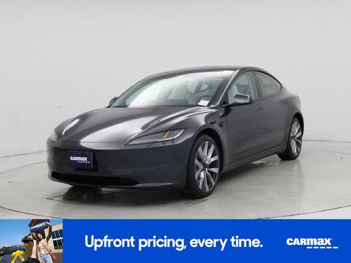Gray 2025 Tesla Model 3 Long Range