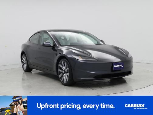 Gray 2025 Tesla Model 3 Long Range