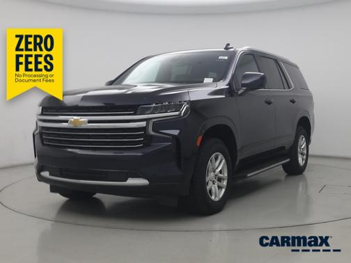 Blue 2021 Chevrolet Tahoe LT