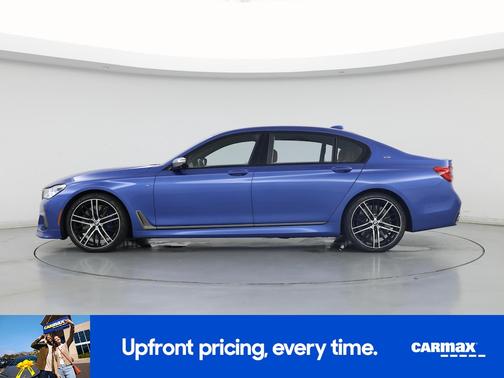 Blue 2018 BMW M760 I xDrive