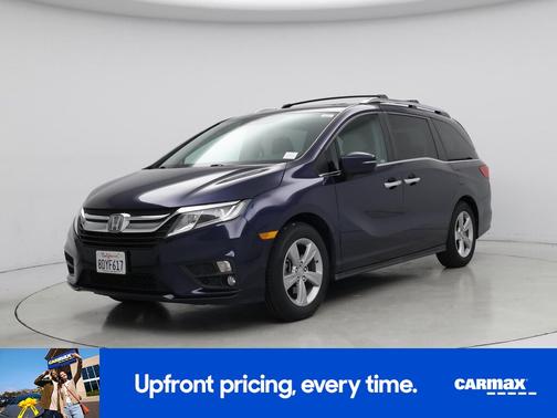 Blue 2018 Honda Odyssey EX-L