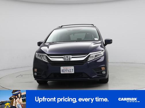 Blue 2018 Honda Odyssey EX-L
