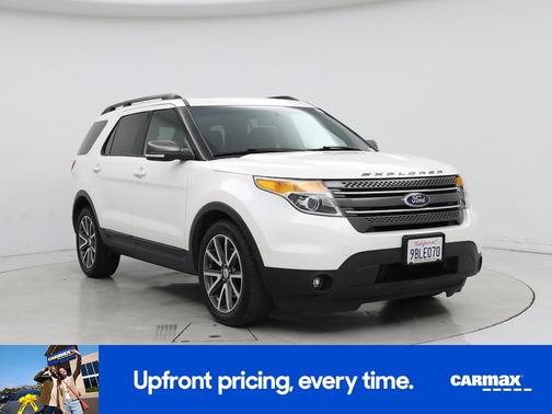 White 2015 Ford Explorer XLT