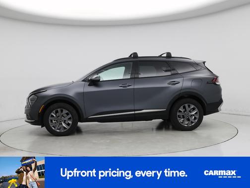 Gray 2024 Kia Sportage Hybrid SX Prestige