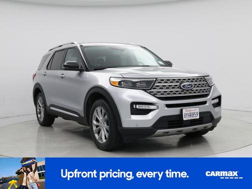 Silver 2021 Ford Explorer Limited