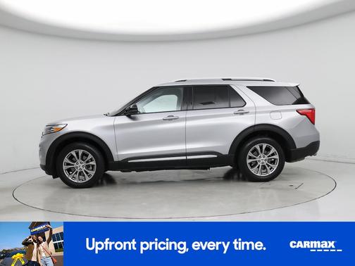 Silver 2021 Ford Explorer Limited