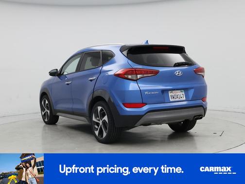 Blue 2017 Hyundai TUCSON Limited