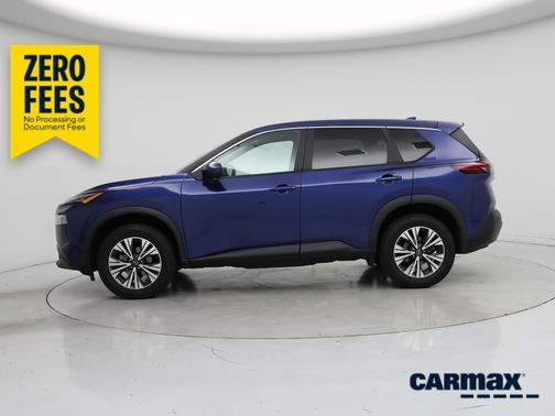 Blue 2023 Nissan Rogue SV