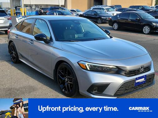 Silver 2022 Honda Civic Sport