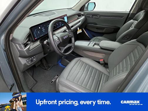 Green 2024 Kia EV9 Land