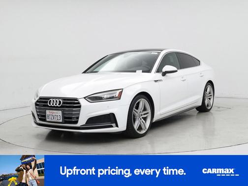 White 2018 Audi A5 Premium Plus