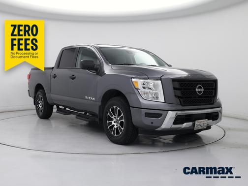 Gray 2023 Nissan Titan SV