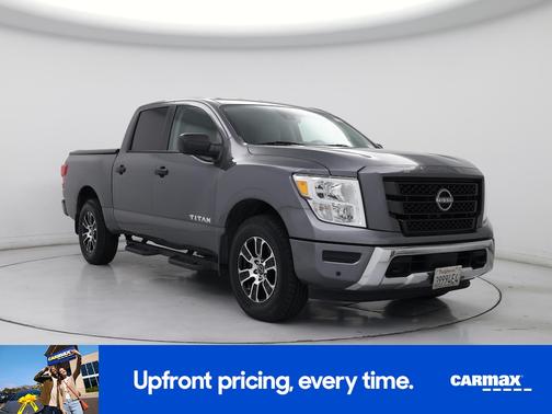 Gray 2023 Nissan Titan SV