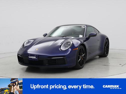 Blue 2022 Porsche 911 Carrera