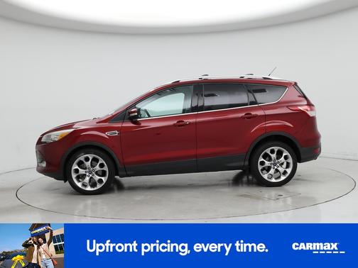 Red 2014 Ford Escape Titanium