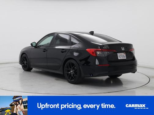 Black 2022 Honda Civic Sport