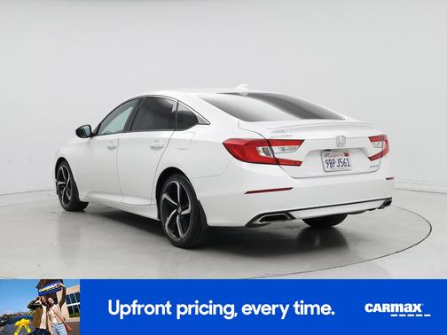 White 2019 Honda Accord Sport