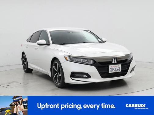 White 2019 Honda Accord Sport