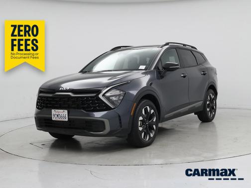 Gray 2023 Kia Sportage X-Line