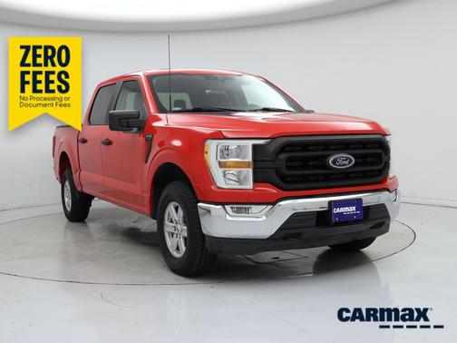 Red 2021 Ford F-150 XL