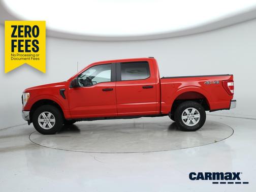 Red 2021 Ford F-150 XL