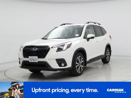 White 2023 Subaru Forester Limited