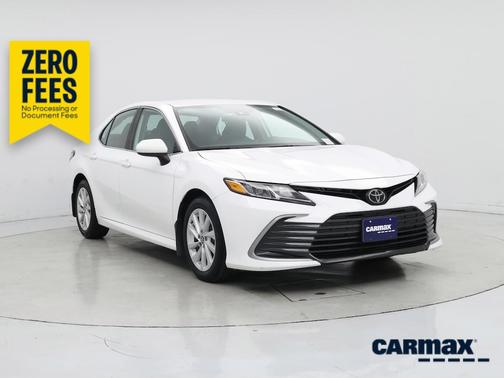 White 2023 Toyota Camry LE