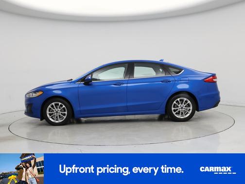 Blue 2020 Ford Fusion SE