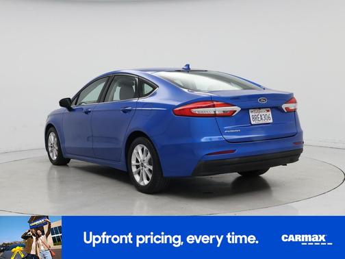 Blue 2020 Ford Fusion SE